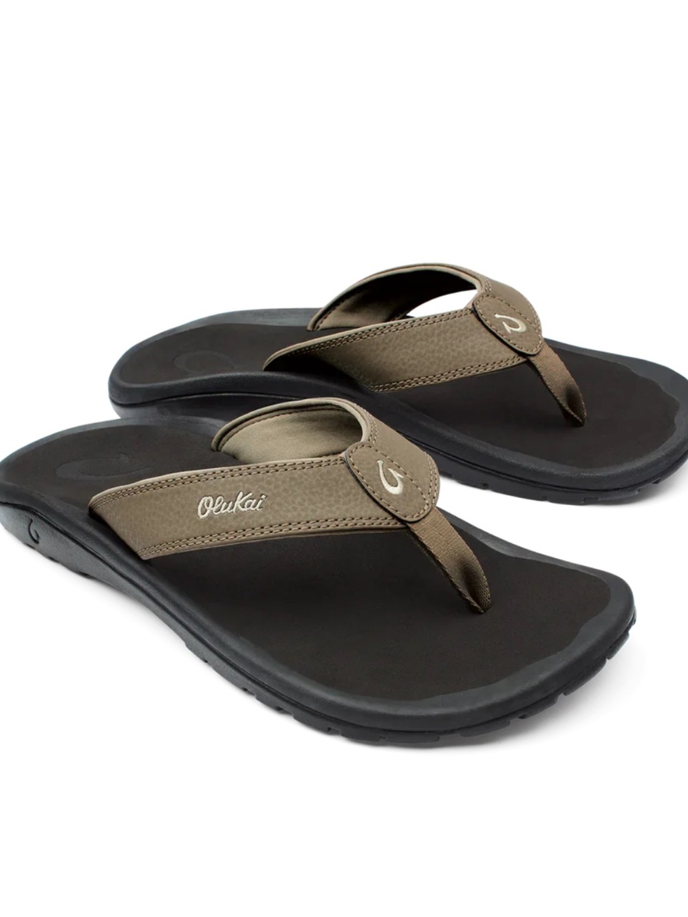 NWT Olukai ‘Ohana Koa Men’s Beach Flip Flops